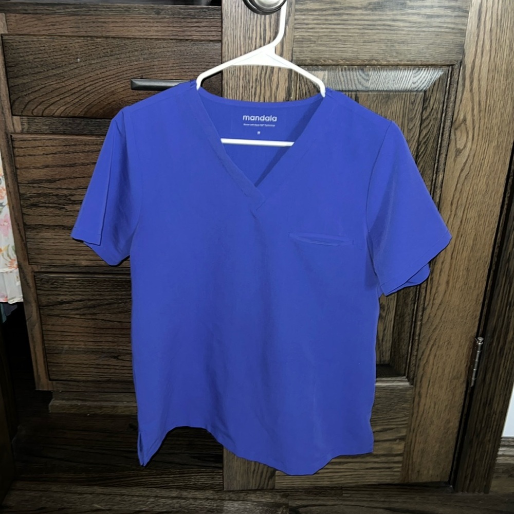 Mandala Scrub Top